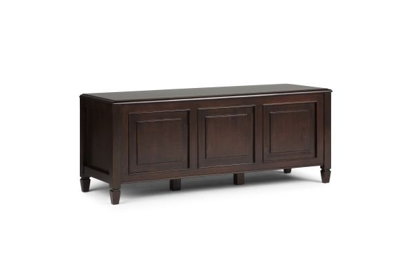 Connaught Storage Bench Trunk - Dark Brown