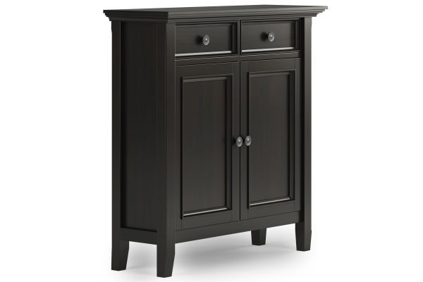 Amherst Entryway Storage Cabinet - Hickory Brown