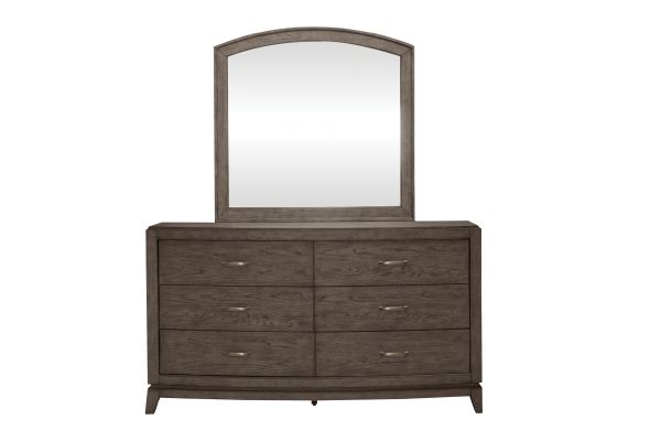 Townsend Chocolate Dresser + Mirror 