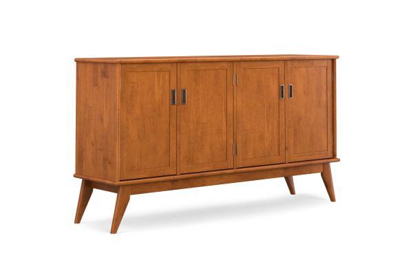 Draper Mid Century 4 Door Sideboard Buffet