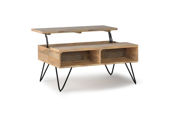 Hunter Small Lift Top Coffee Table - Natural