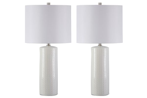 Steuben Ceramic Table Lamps by Ashley
