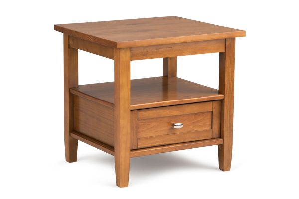 Warm Shaker End Table
