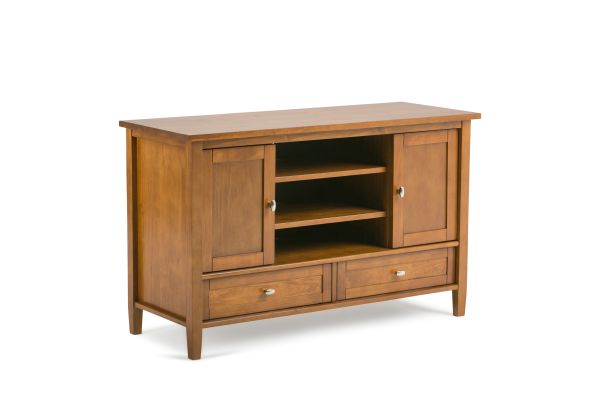 Warm Shaker TV Media Stand