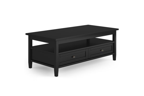 Warm Shaker Coffee Table - Black