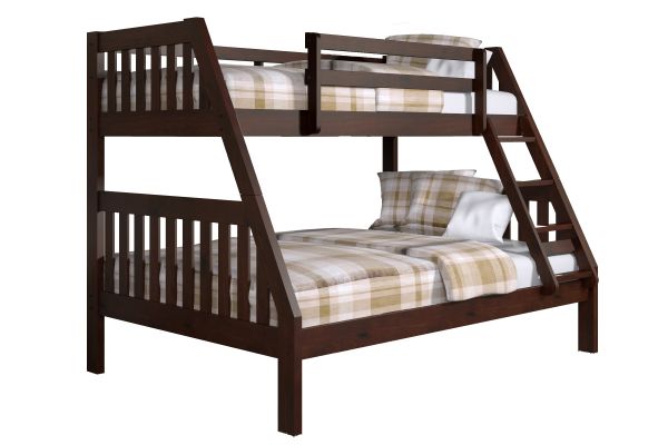 Palmer Brown Twin/Full Bunk Bed 