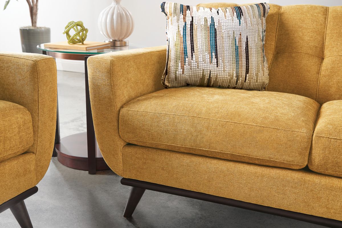 Elliot Sunflower Loveseat 4