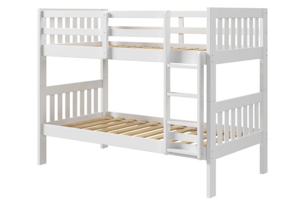 Palmer White Twin/Twin Bunk Bed 