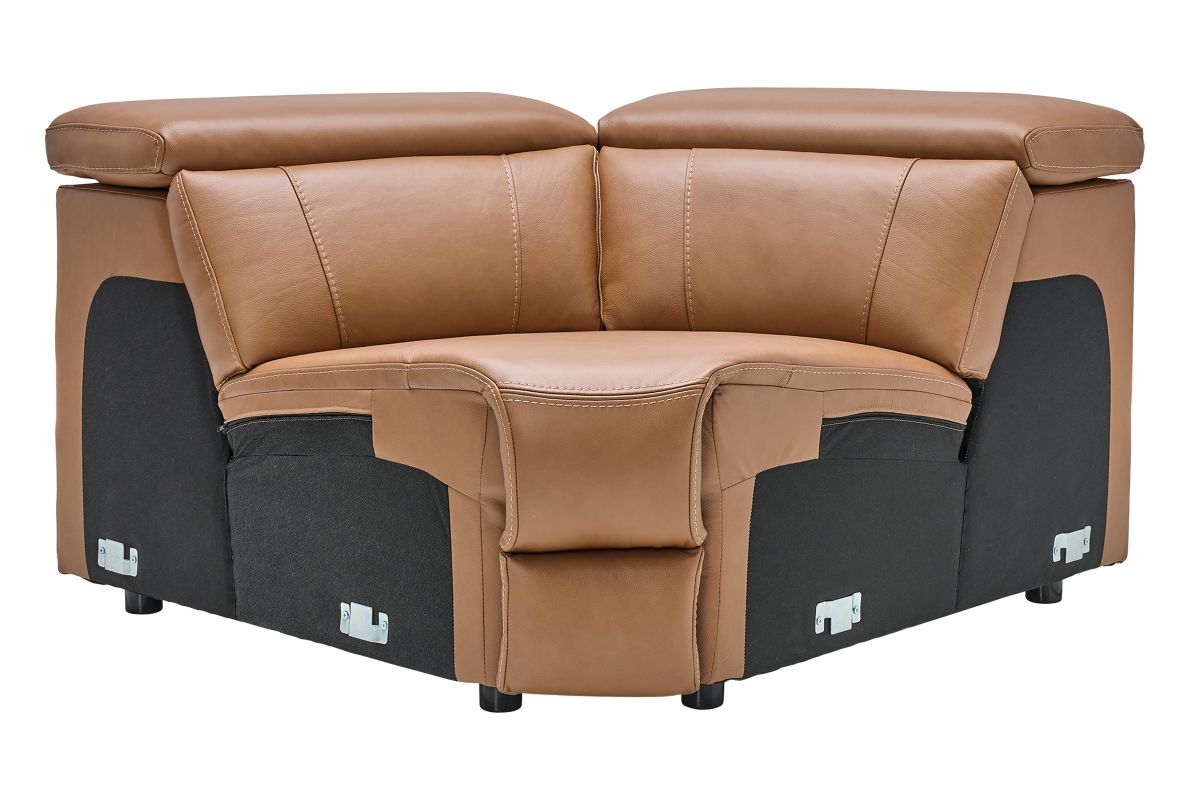 Ford 7-Piece Leather Dual Power Reclining Sectional 27