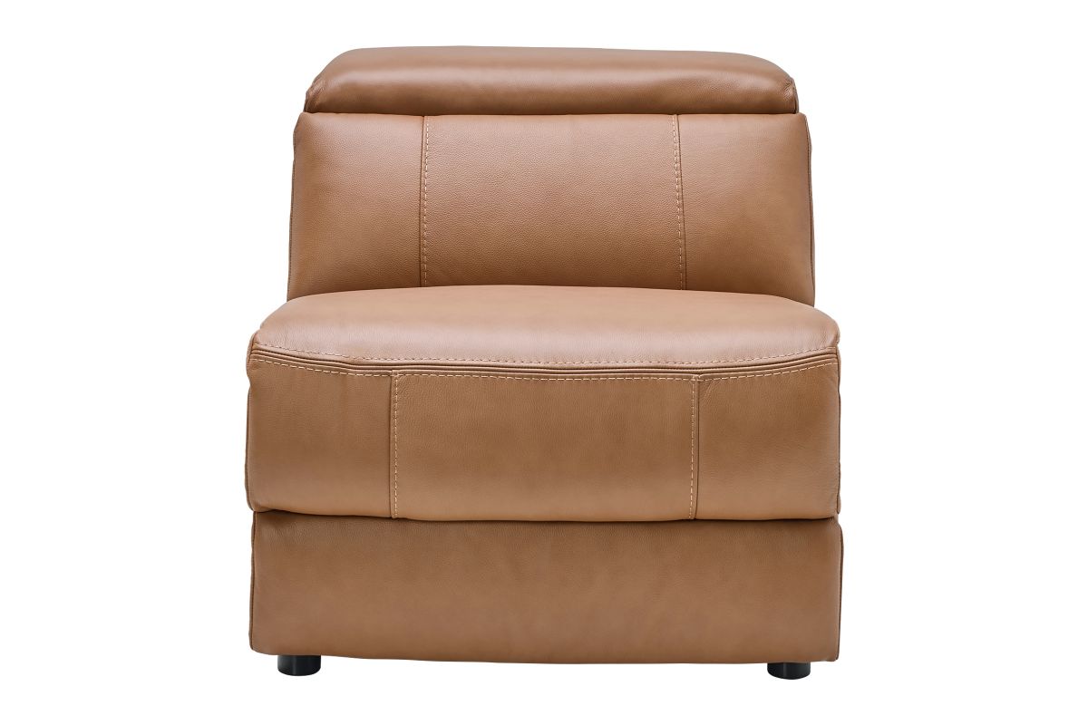 Ford Leather Dual Power Reclining Sofa 16