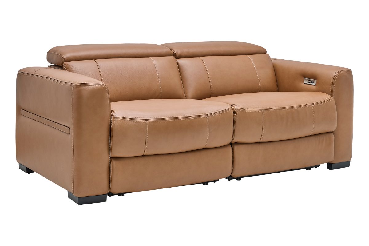 Ford Leather Dual Power Reclining Loveseat 4