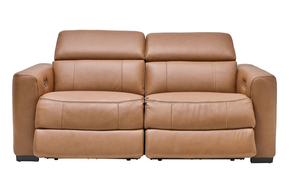 Ford Leather Dual Power Reclining Loveseat 3