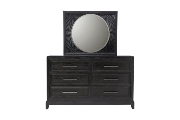 Meredith Black Dresser + Mirror 