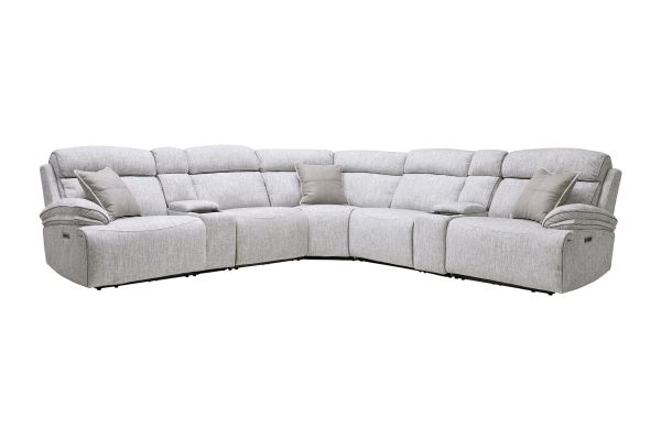 Devon 7-Piece Dual Power Reclining Sectional