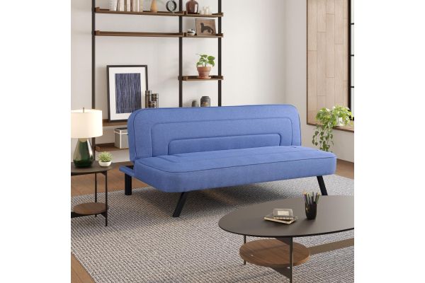Serta Francis Convertible Sofa in Blue