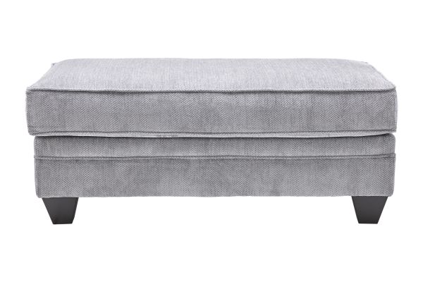 Carson Grey Ottoman