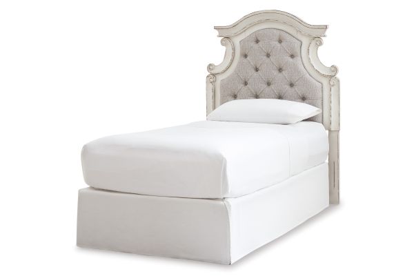 Realyn Twin Upholstered Panel Headboard