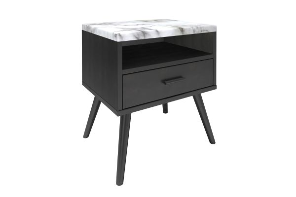 Davita Nightstand - Black
