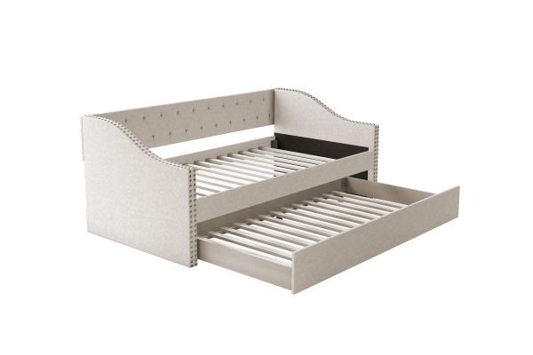 Mandrake Daybed with Trundle - White