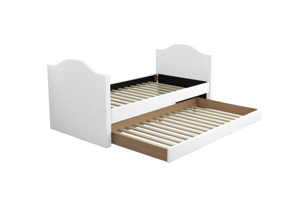 Messina Twin Daybed Trundle - White