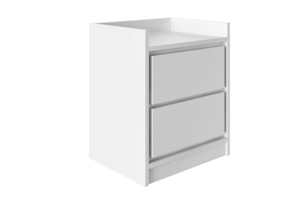 Vincenzo Nightstand - White