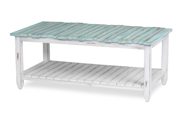 Picket Fence Coffee Table - Blue
