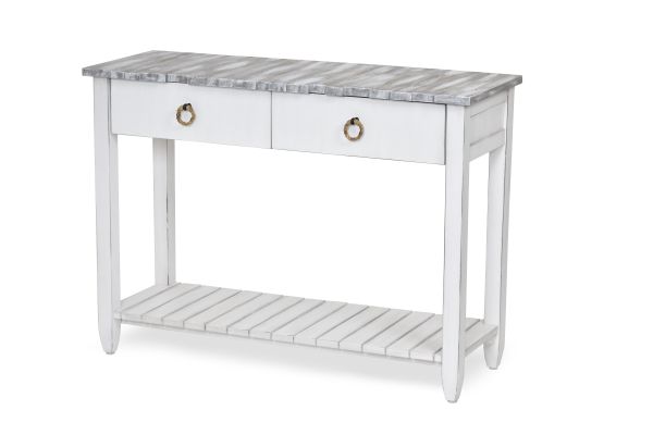 Picket Fence Console Table - Grey