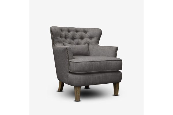 Zeith Accent Chair - Dark Grey