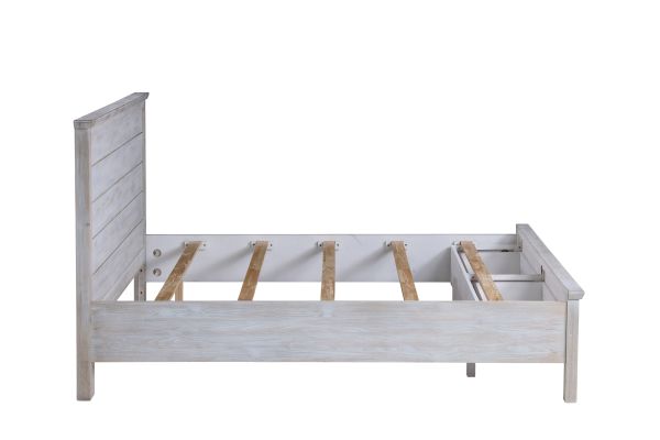 Geneva Queen Storage Solidwood Bed 