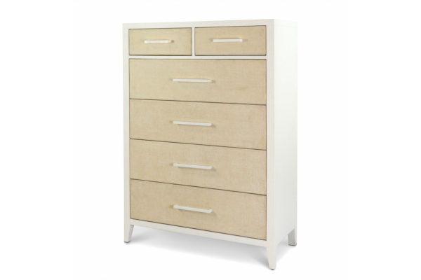 Miramar 6 Drawer Woven Chest 