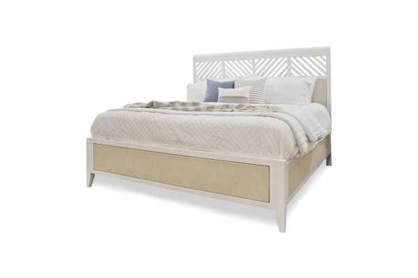Miramar King Woven Bed Coastal Elegance 