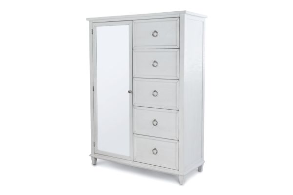 Point Breeze Mirrored Door Chest 