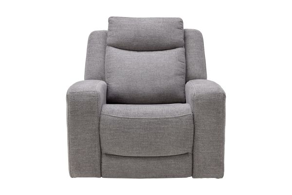 Summit Grey Dual Power Recliner 
