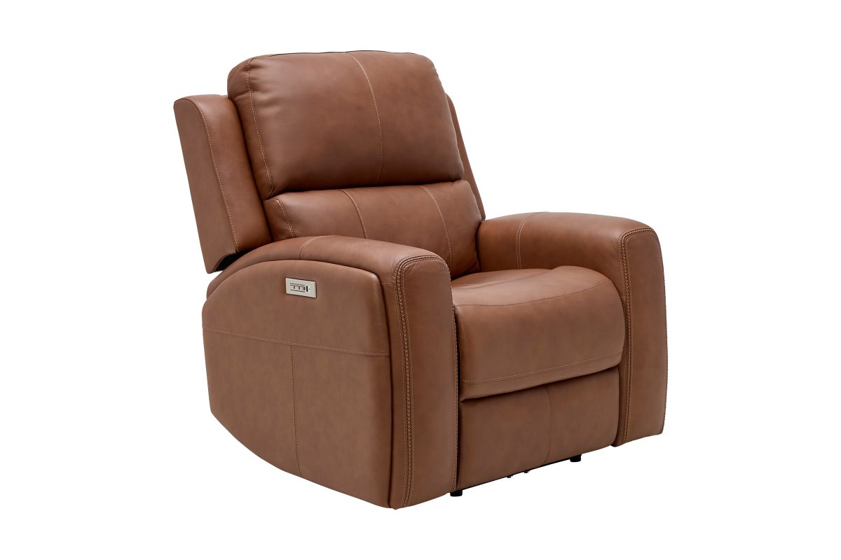 Linton Caramel Triple Power Recliner 3