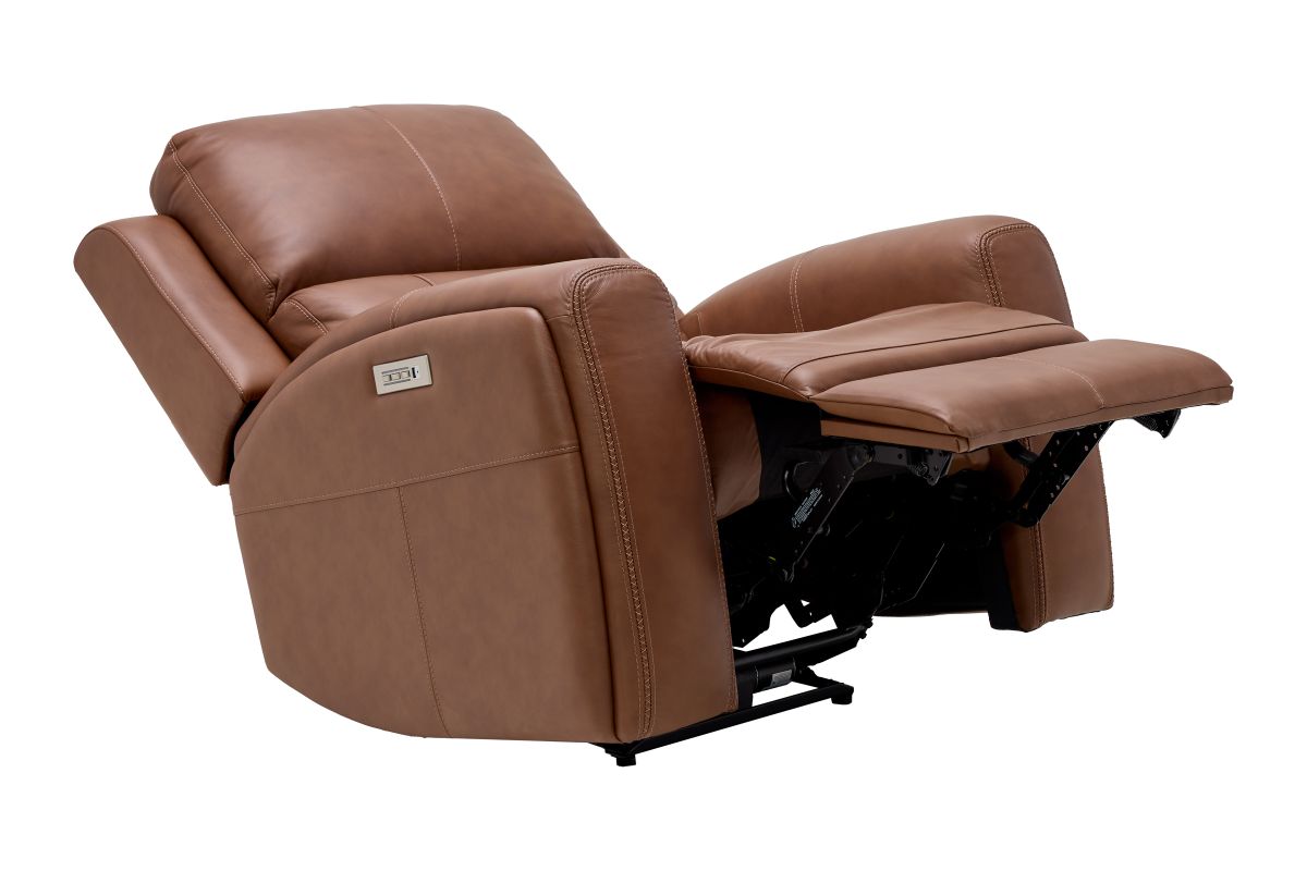 Linton Caramel Triple Power Recliner 6