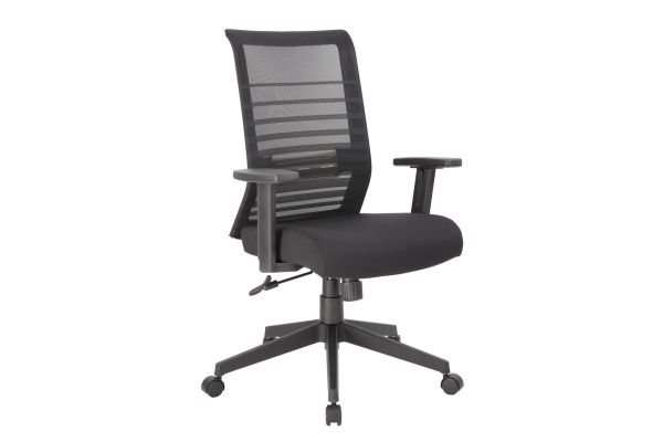 Interchangeable Mesh High Back Task Chair with Black Base