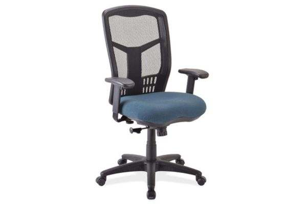 CoolMesh Armless Nesting Chair with Titanium Gray Frame - Fabric
