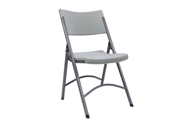 OfficeSource | Blow Molded Folding Chairs | Plastic Blow-Molded Folding Chair (Set of 4)