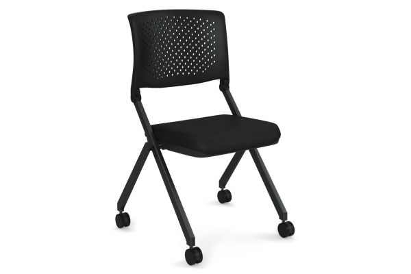 OfficeSource | Julep | Armless Nesting Chair with Fabric Seat
