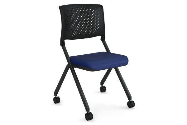 OfficeSource | Julep | Armless Nesting Chair with Fabric Seat