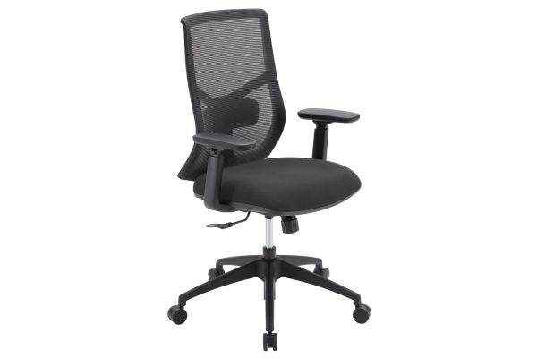 OfficeSource Starlight High Back Basic Task Chair with Black Frame