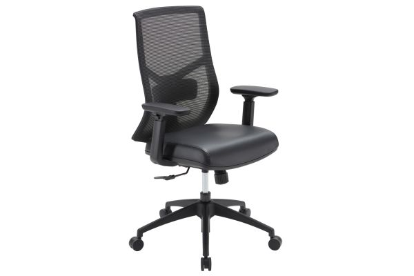 OfficeSource Starlight High Back Basic Task Chair with Black Frame