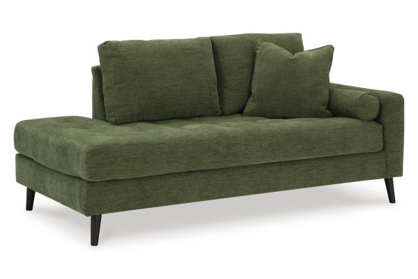 Bixler Olive Right-Arm Facing Corner Chaise