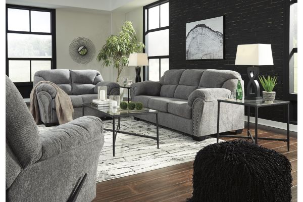 Allmaxx Pewter 9-Piece Living Room Set