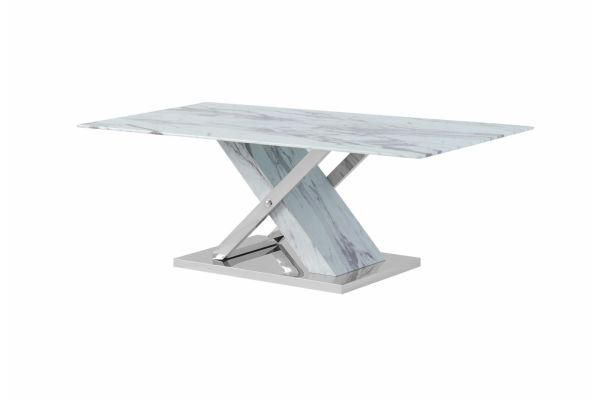 Global Furniture Carrara Marble Coffee Table - T1274CT