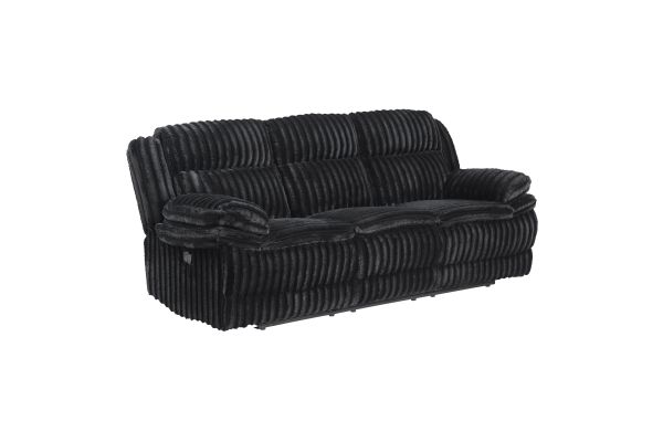 Goodland Black Double Reclining Sofa