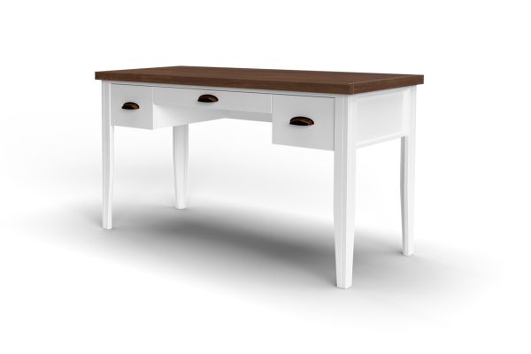 Hampton 53 inch Writing Desk - Jasmine and Barnwood