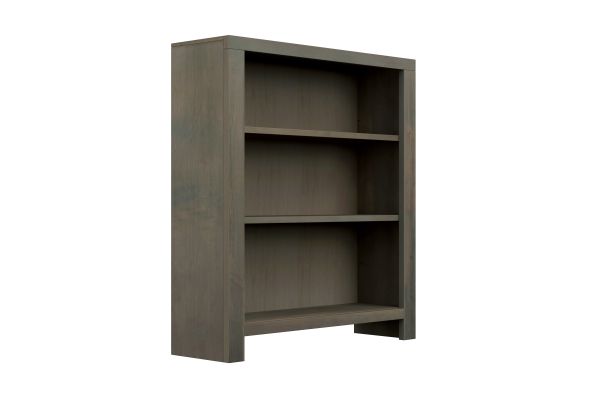 Joshua Creek 36 inch 3-shelf Bookcase - Barnwood