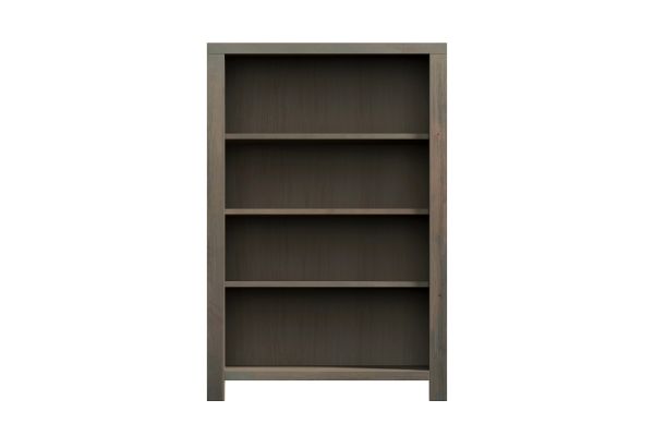 Joshua Creek 48 inch 4-shelf Bookcase - Barnwood