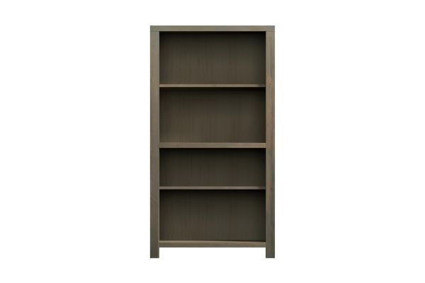 Joshua Creek 60 inch 4-shelf Bookcase - Barnwood